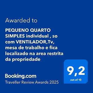  Quarto em Acomodações Particulares Pequeno Individual , Ventilador,tv, Mesa De Trabalho, Bairro Do Espinheiro